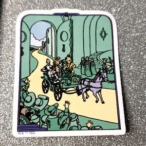 10/$10 Wizard of Oz waterproof sticker Movie